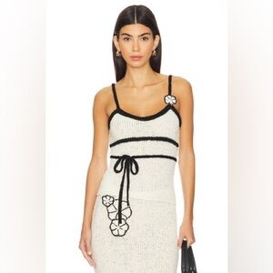 NWT Asta Resort Camilla Camisole Ivory